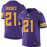 Nike Men & Women & Youth Vikings 21 Mike Hughes Purple Color Rush Limited Jersey,baseball caps,new era cap wholesale,wholesale hats